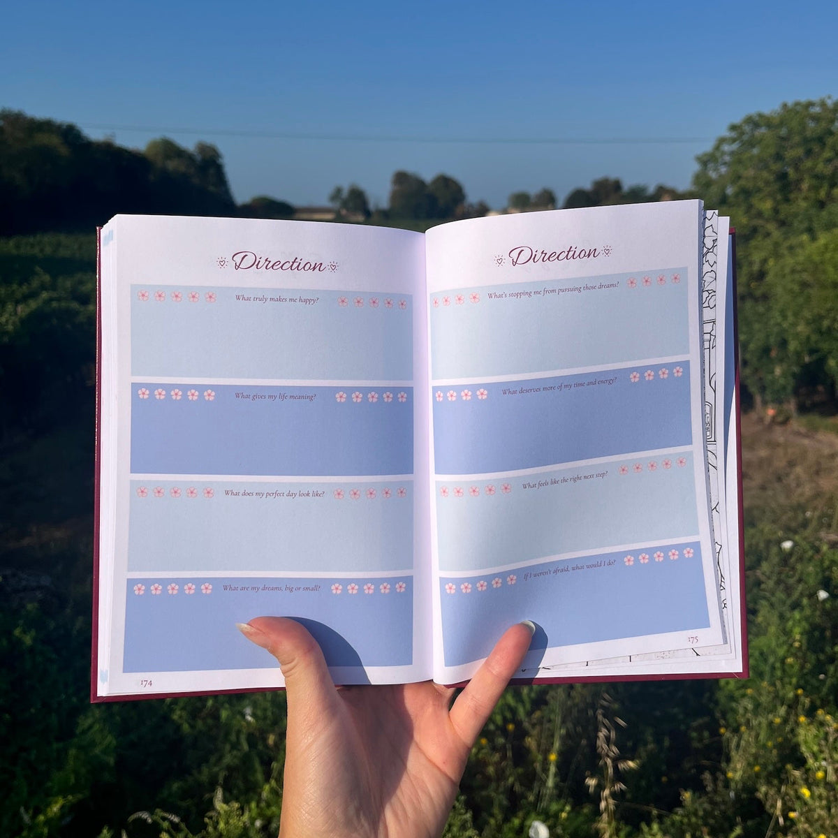 Journal prompts about direction