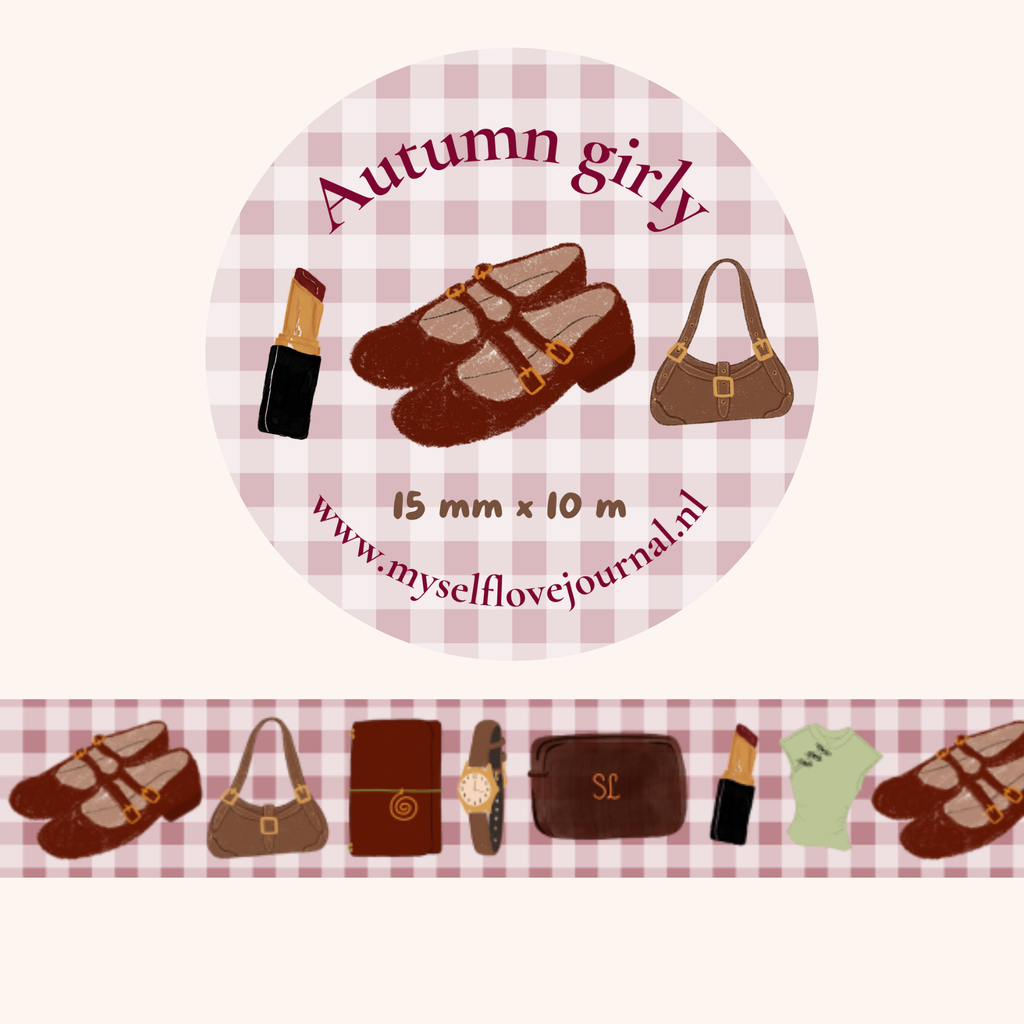 Washi tape Autumn Girly