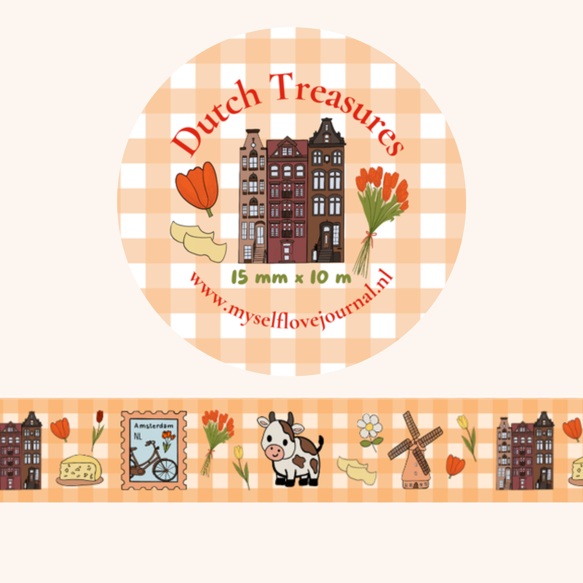 Washi tape Dutch Treasures